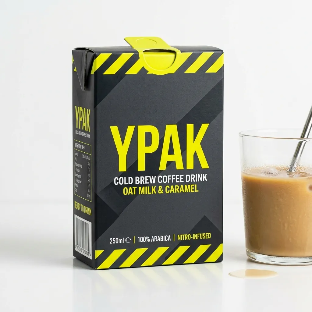 cajas de exposición de bebidas de café