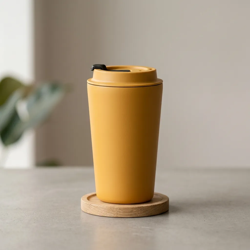 vasos de café al vacío