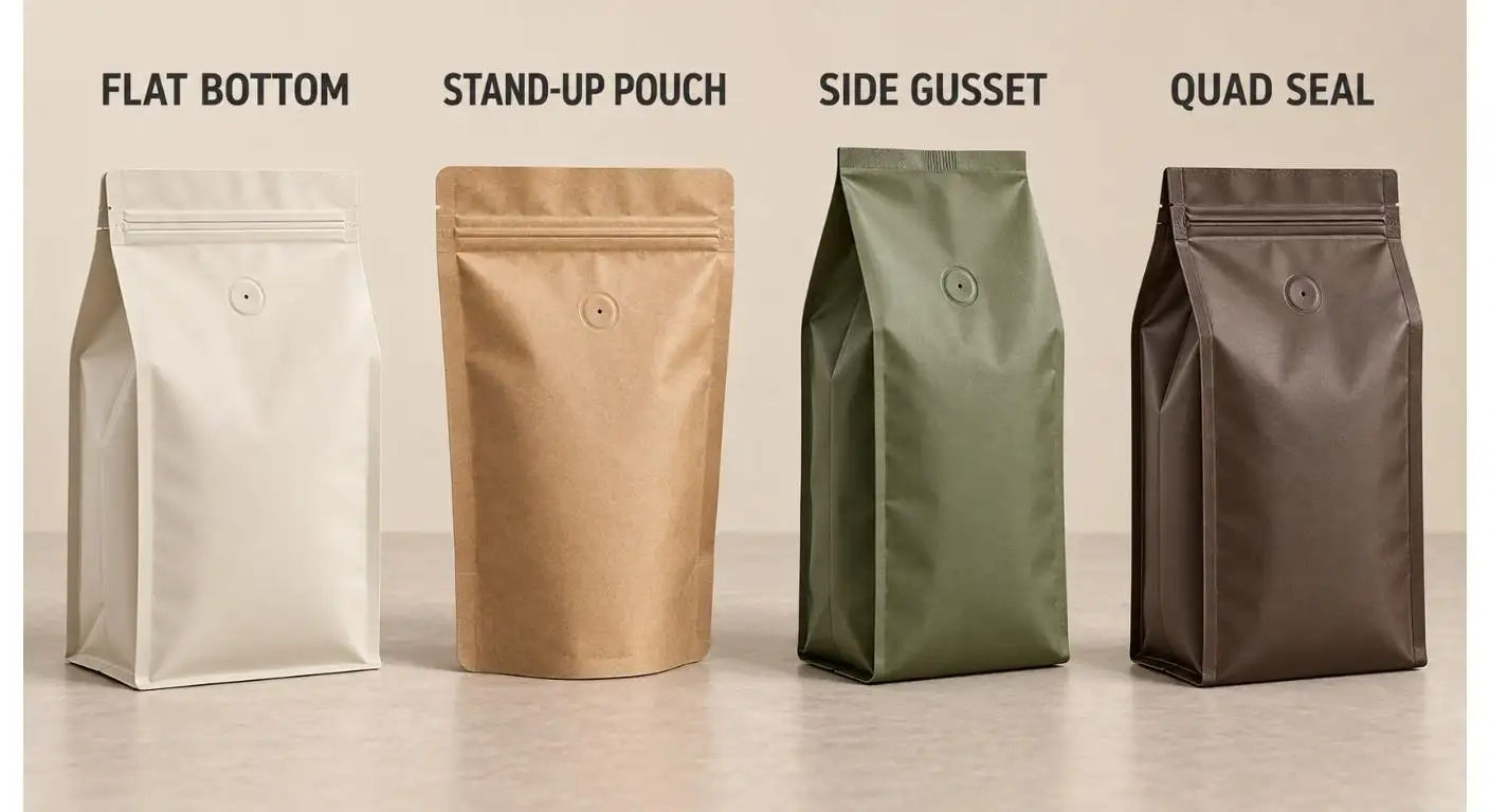Bolsas personalizadas para embalaje de café al por mayor
