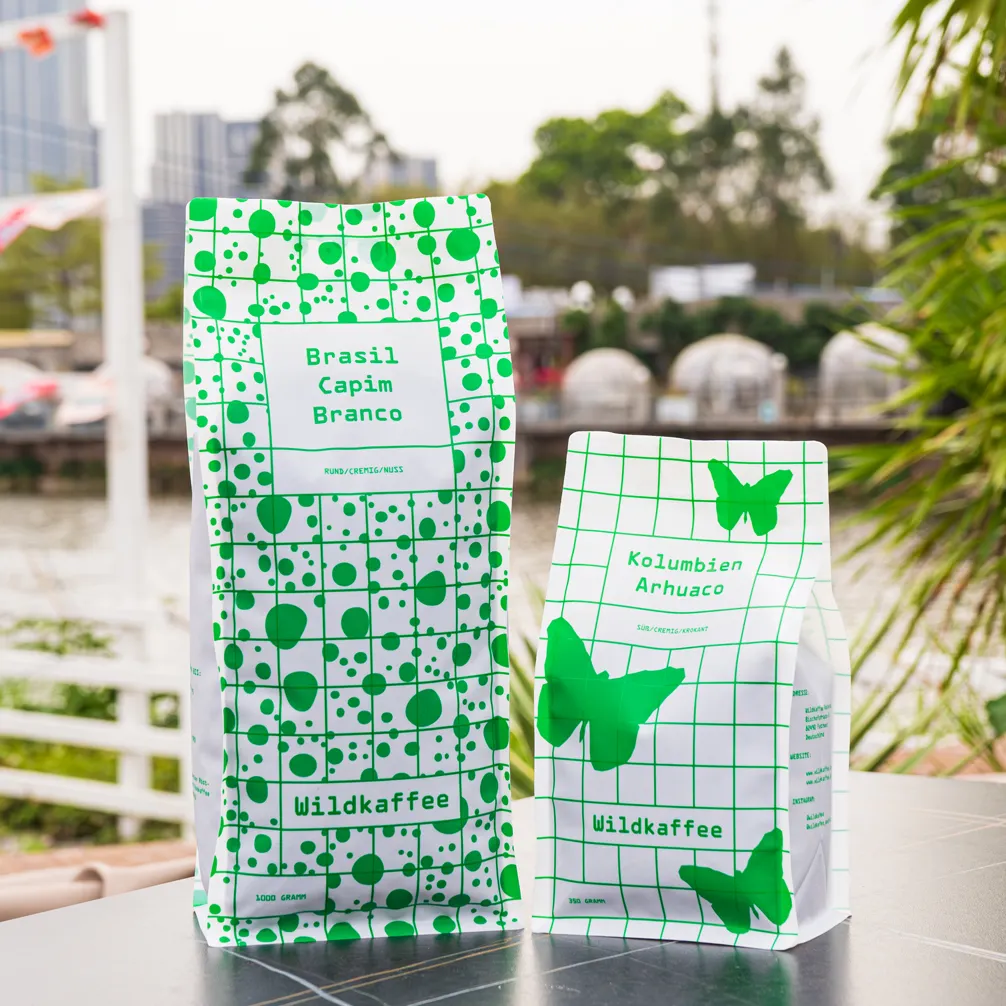 Bolsa de café personalizada