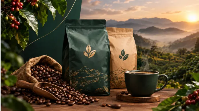 Bolsas de café personalizadas