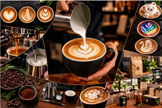 Arte del café