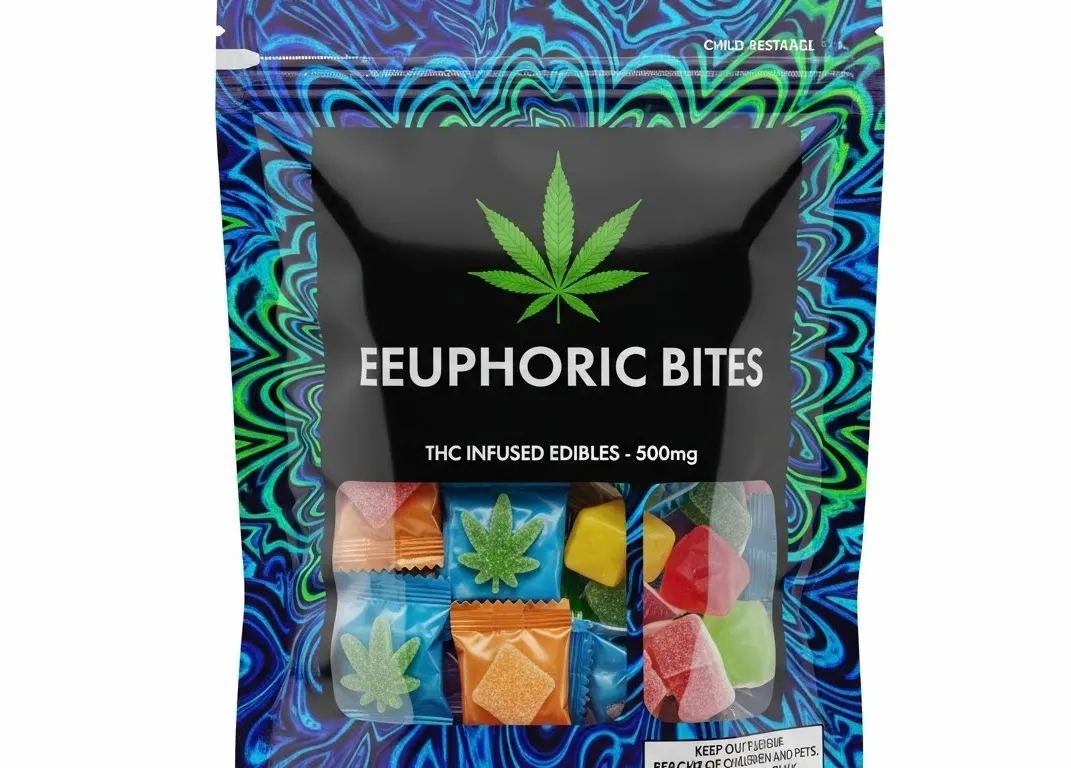 Todo lo que necesitas saber sobre el envase comestible de THC de Mylar