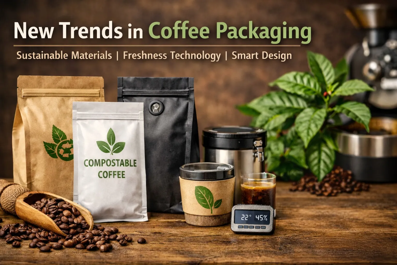 Nuevas tendencias en el envasado de café