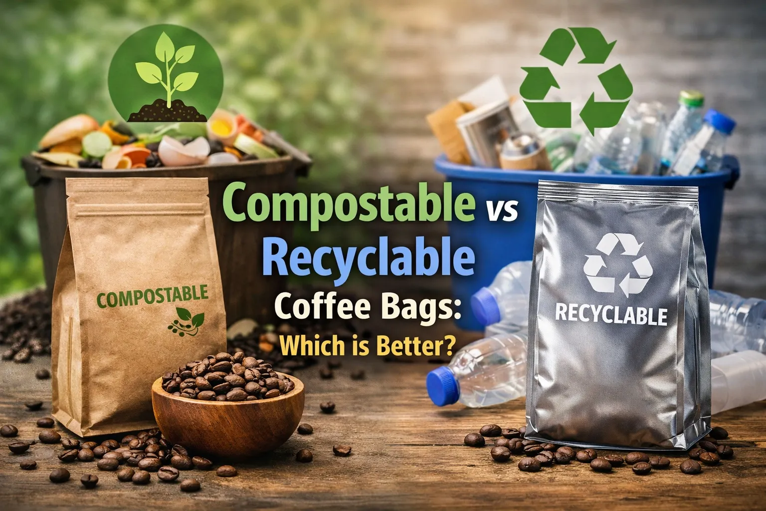 Envases sostenibles para café