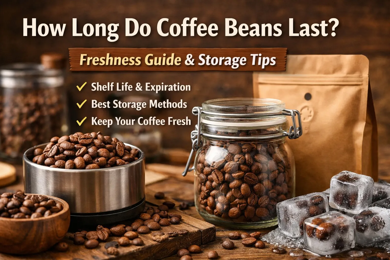 ¿Cuánto dura una bolsa de granos de café?