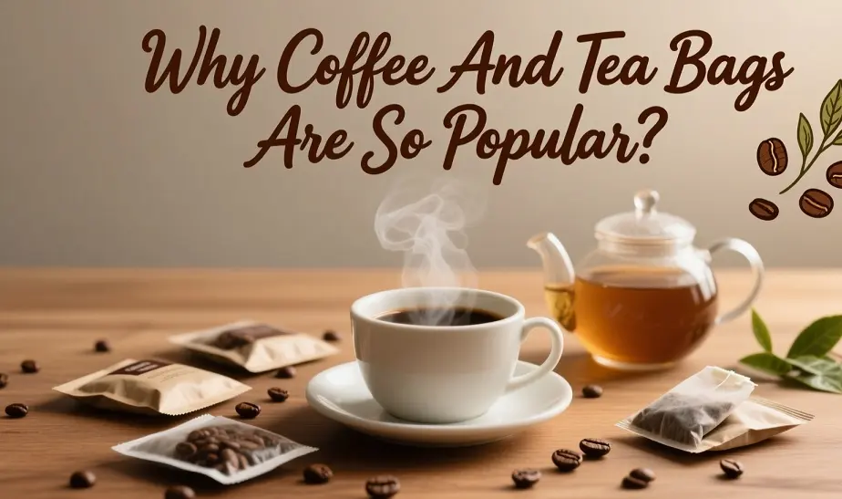 Por qué el café y las bolsitas de té son tan populares?